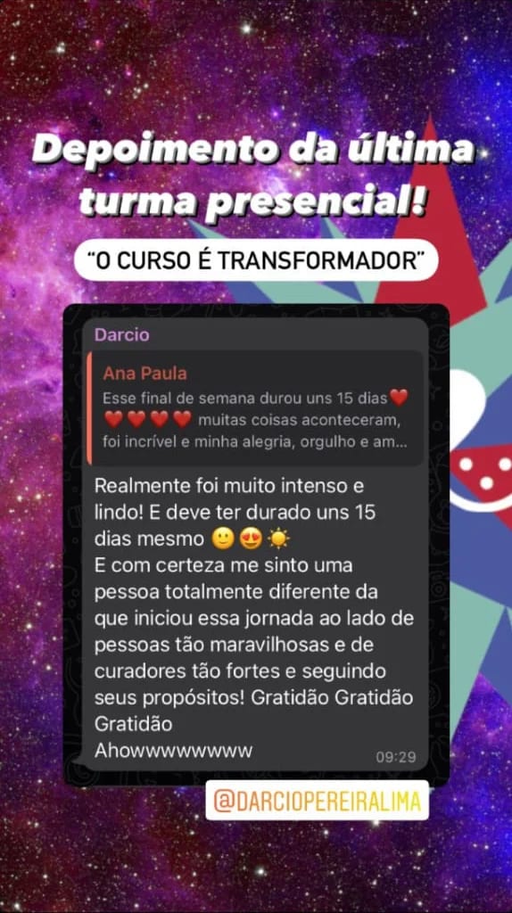 Depoimento de participante 7